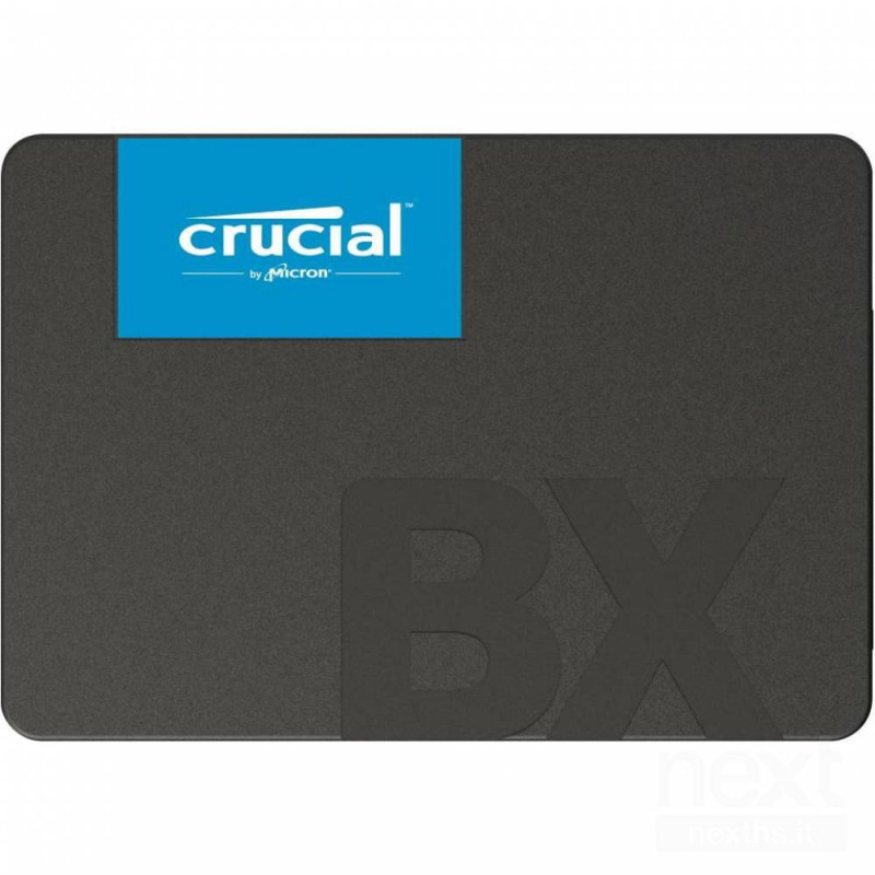 Crucial BX500 è un bSSD da 1TB/b con interfaccia bSATA III/b e tecnologia b3D NAND/b, ideale per migliorare le bprestazioni di P