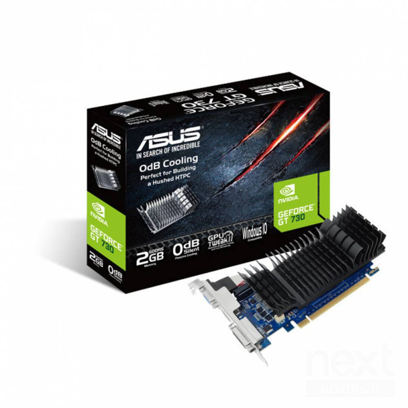 Asus GT730-SL-2GD5-BRK GeForce GT 730 e' una scheda grafica con capacita'