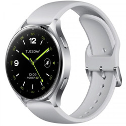 Xiaomi Watch 2 Silver Case With Gray TPU Strap Smartwatch