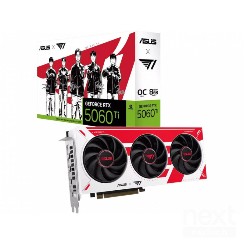ASUS T1 GeForce RTX 5060 Ti OC Edition Scheda Grafica