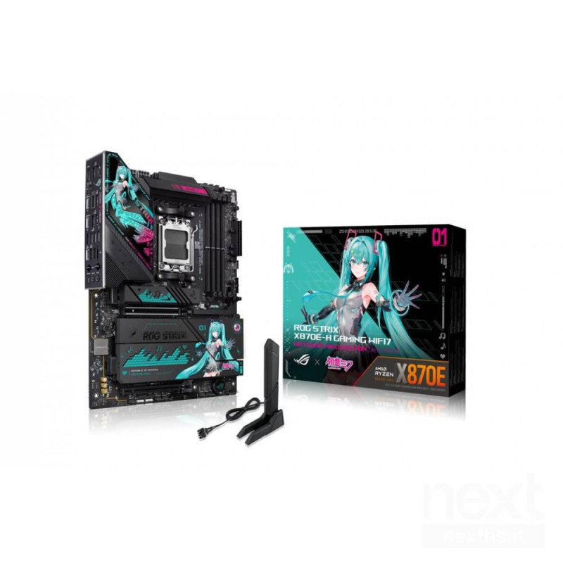 ASUS ROG Strix X870E-H Gaming WIFI7 Hatsune Miku Processore
