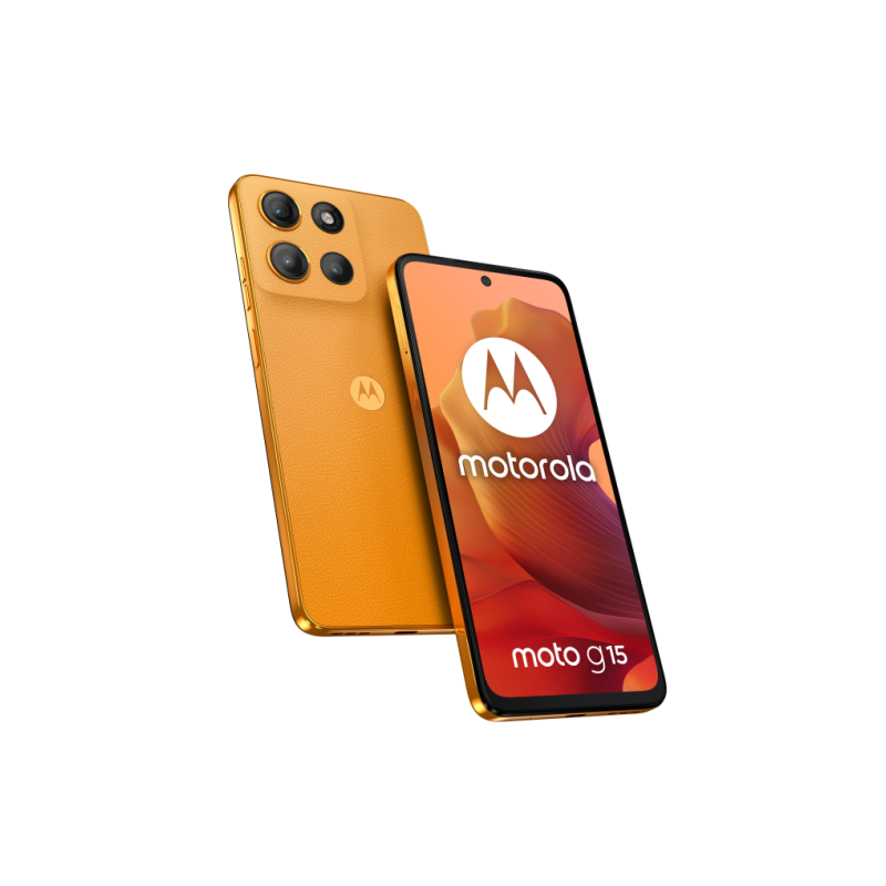 Motorola G15 8+256GB 4G Sunrise Orange Smartphone