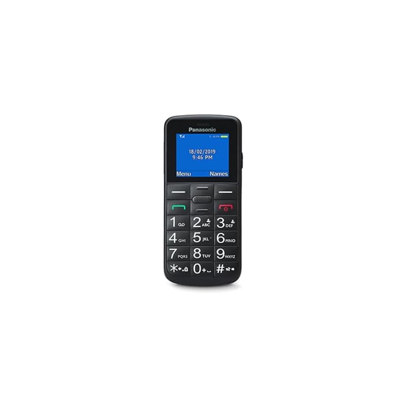 Panasonic KXTU110EXB Senior Phone 1,77"" Black Smartphone