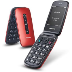 Panasonic KXTU550EXR Senior Phone 4G RED Smartphone