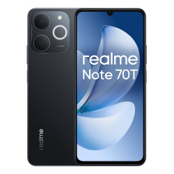 Realme Note 70T 4+128GB Obsidian Black Smartphone