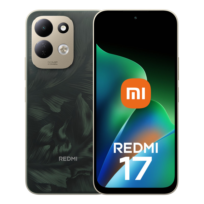 Smartphone Xiaomi Redmi 17 4G 4+256GB Duos OAK Green Italia