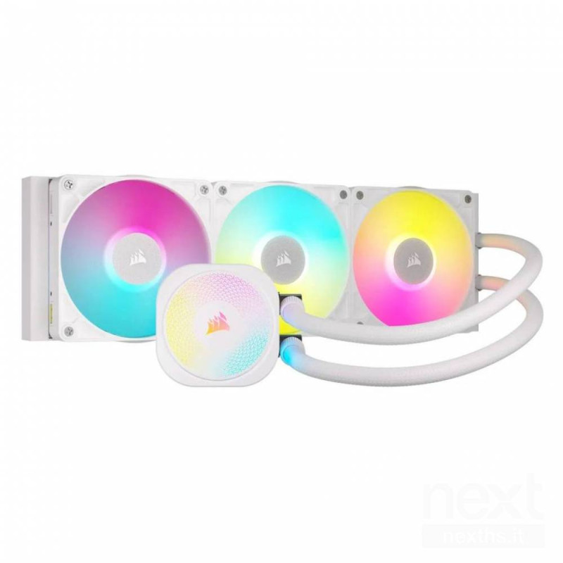 Corsair iCUE Link Titan 360 RX RGB White Dissipatore