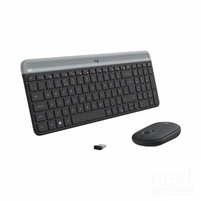 Logitech MK470 Kit Mouse e Tastiera Wireless