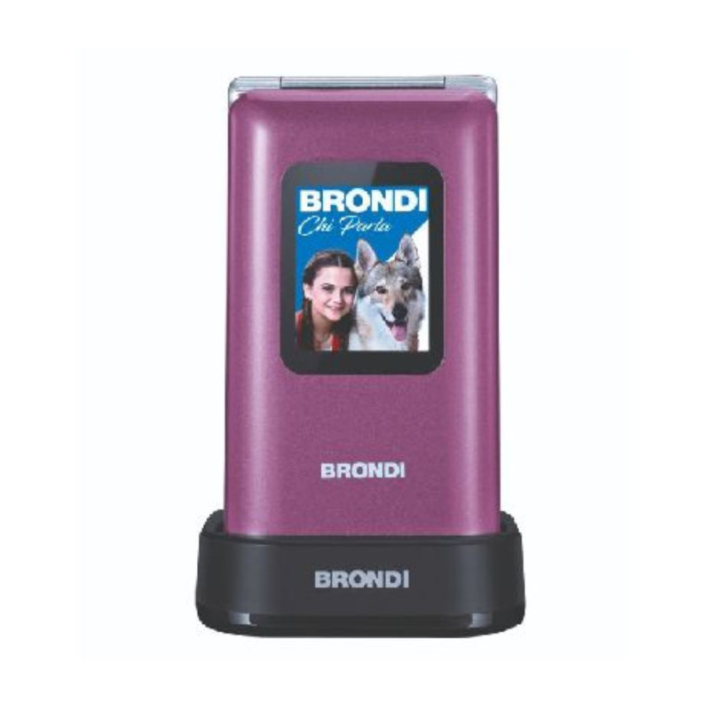 Cellulare Brondi Amico Prezioso Duos Violet Italia Smartphone