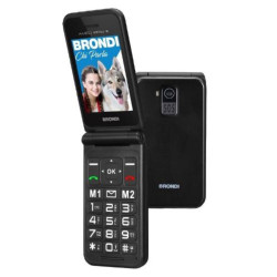 Cellulare Brondi Window 2 Duos Black Metal Italia Smartphone