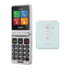 Cellulare Brondi Flipper Duos Verde Acqua Metal Italia Smartphone