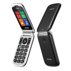 Cellulare Brondi Stone+ Duos Black Italia Smartphone