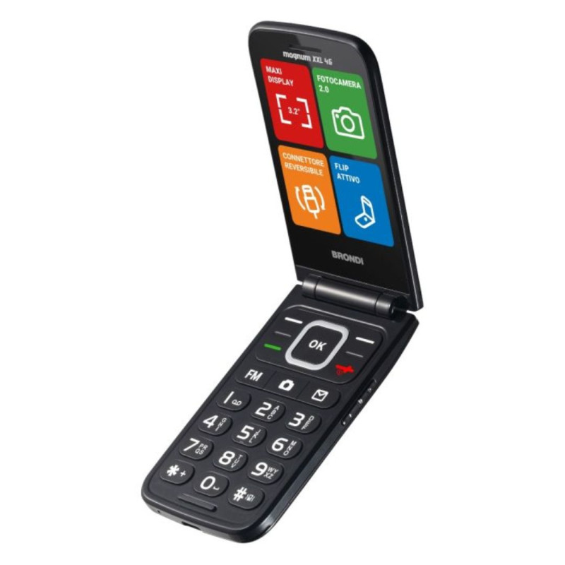Cellulare Brondi Magnum XXL 4G Duos Gunmetal Grey Smartphone