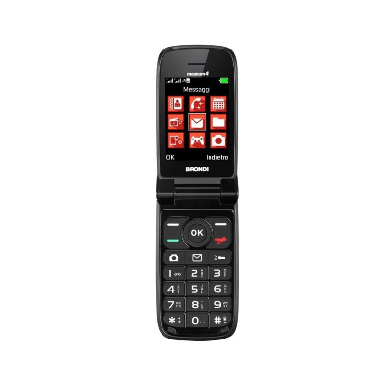 Cellulare Brondi Magnum 4 Duos RED Italia Smartphone