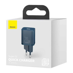 Baseus Travel Charger set Super Si 1C PD Fast charger Case PC