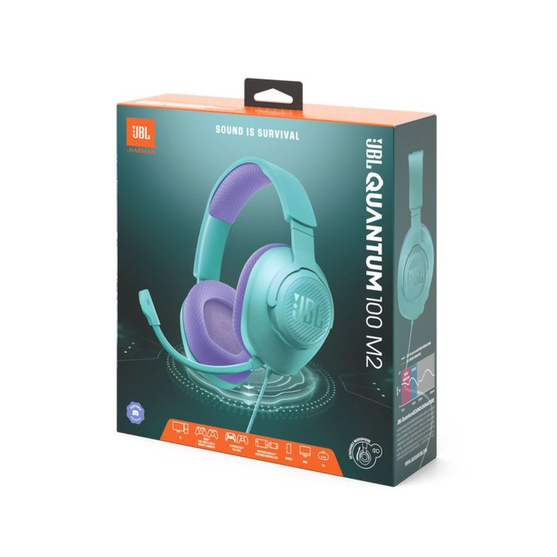 JBL Quantum 100M2 Headphone Wired Gaming Headset
