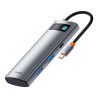 Baseus HUB Metal Gleam series 7-in-1 Multifunctional Hub USB