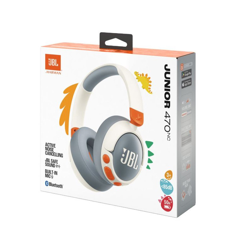 JBL JR470NC Bluetooth Wireless On-Ear Headphones for