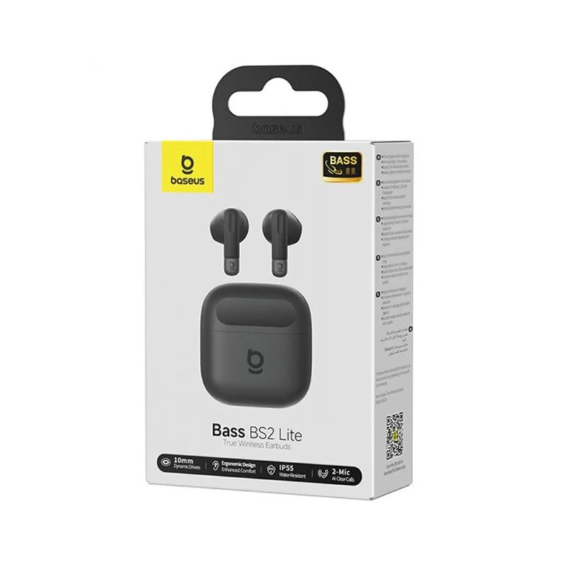 Baseus Earphone Bluetooth BS2 Lite TWS