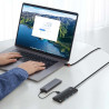 Baseus HUB Lite Series adapter (USB-A to 4xUSB-A 3.0 5Gb/s) Black Hub USB