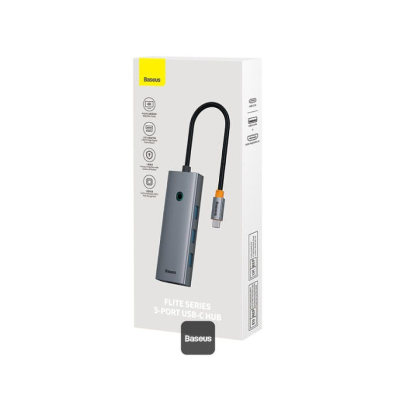 Baseus HUB UltraJoy Series 5-in-1 Adapter (Type-C to Hub USB