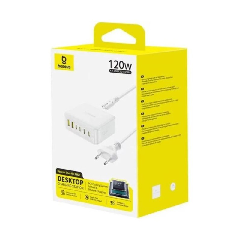 Baseus Power Station EnerFill FH21 (GaN) 6-in-1 QC Case PC