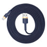 Baseus Lightning Cafule Cable QC 3.0, 1.5A, 2m Blue Case PC
