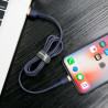 Baseus Lightning Cafule Cable QC 3.0, 1.5A, 2m Blue Case PC