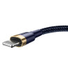 Baseus Lightning Cafule Cable QC 3.0, 1.5A, 2m Blue Case PC