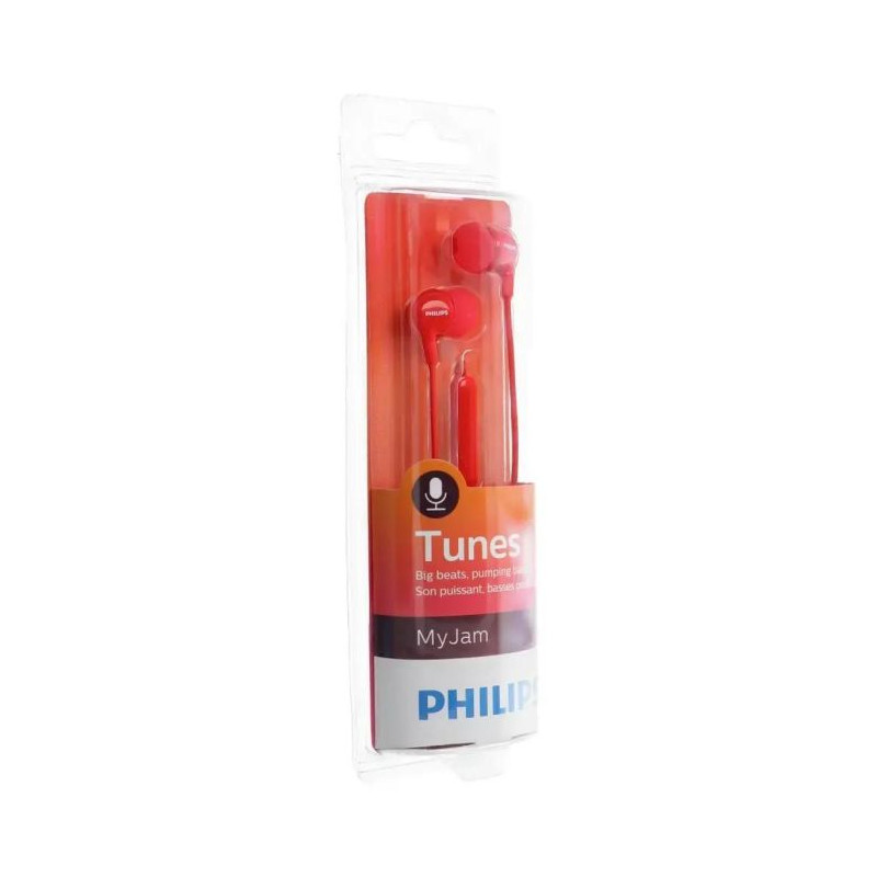 Philips In-Ear Headphones with Microphone SHE3555RD Auricolari Bluetooth