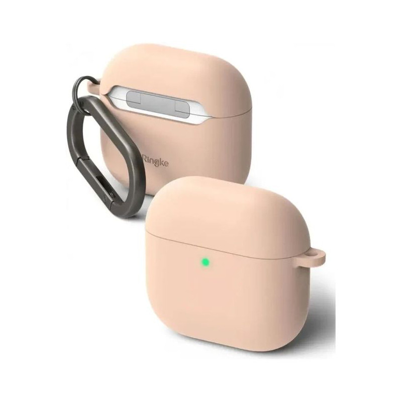 Ringke AirPods 4 Case Silicone Pink Sand Auricolari Bluetooth