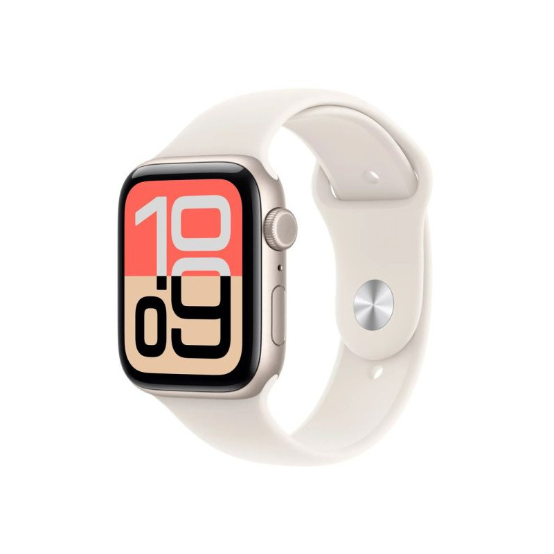 Apple Watch SE 3 (2025) GPS 44mm Starlight Alu Smartwatch