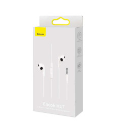 Baseus Earphone Encok H17 in-ear wired earphone with 3 Auricolari Bluetooth