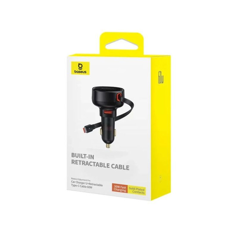 Baseus Car Charger Enjoyment Pro Fast Charger USB Case PC