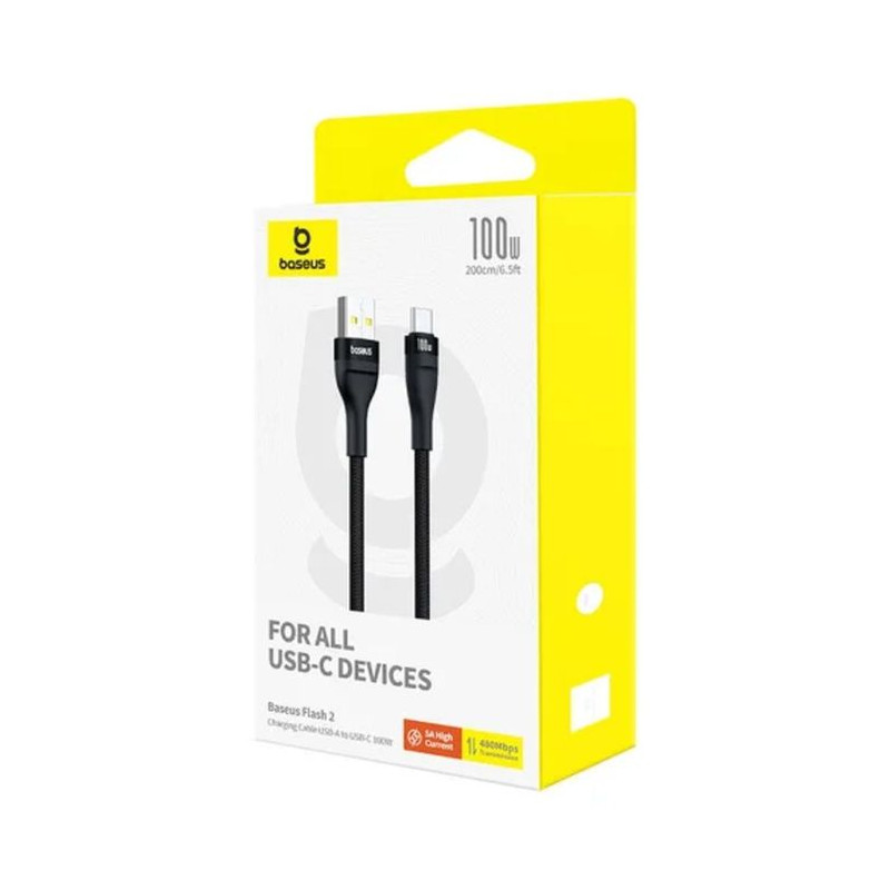 Baseus Cable USB-A - Type-C Flash 2 480mb/s Case PC
