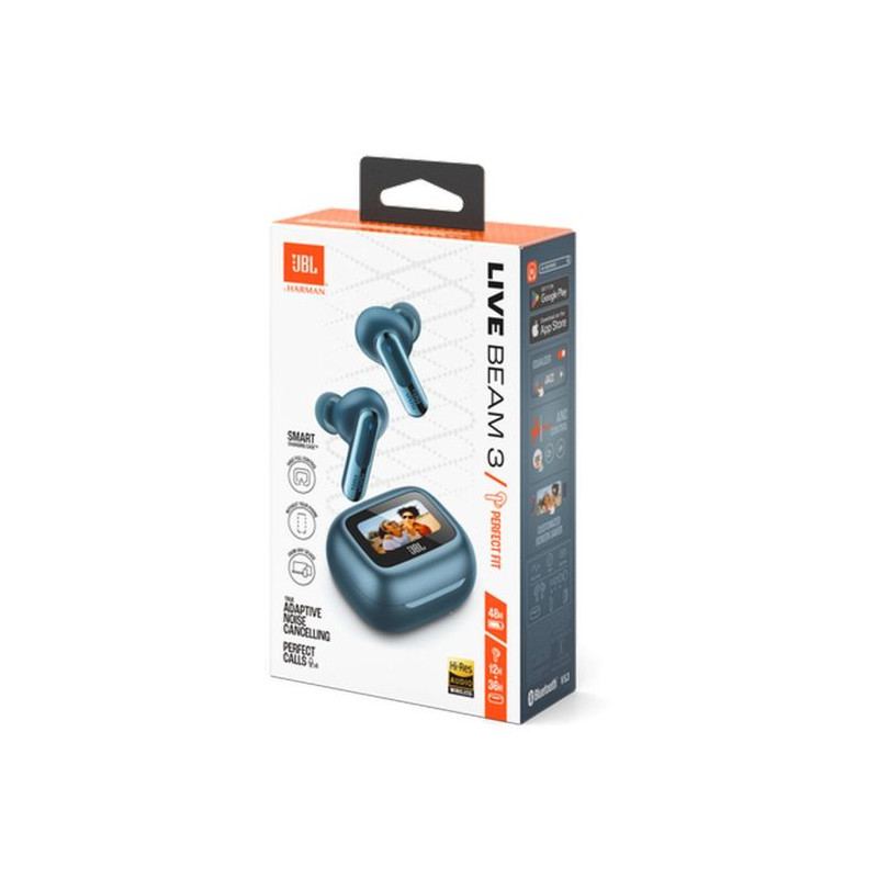 JBL Live Beam 3 TWS Bluetooth Wireless In-Ear Earbuds