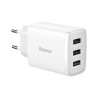 Baseus Travel Charger Compact wall Charger U+U+U Case PC