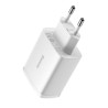 Baseus Travel Charger Compact wall Charger U+U+U Case PC