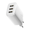 Baseus Travel Charger Compact wall Charger U+U+U Case PC