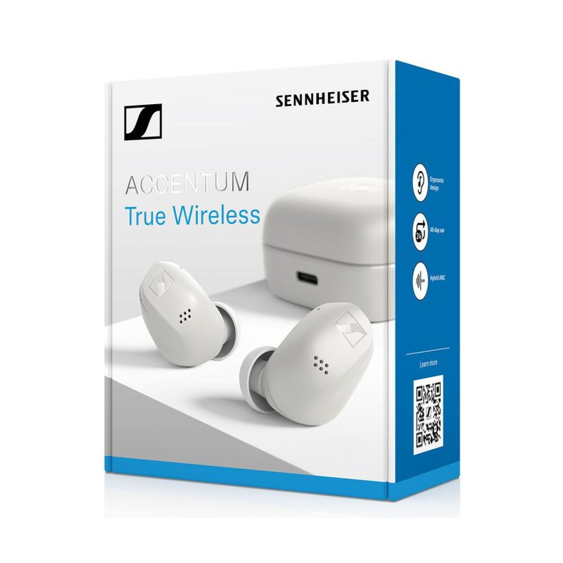 Sennheiser Accentum True Wireless In-Ear Earbuds White Auricolari Bluetooth