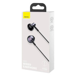Baseus Earphone Encok H19 Wired Black EU (NGH19-01) Auricolari Bluetooth