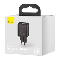 Baseus Travel Charger set Super Si 1C PD Fast charger Case PC