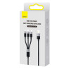Baseus Universal Cable StarSpeed 3-in-1 Fast Charging Case PC