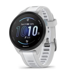 Garmin Forerunner 165 Smart Watch 43mm, GPS, White EU Smartwatch