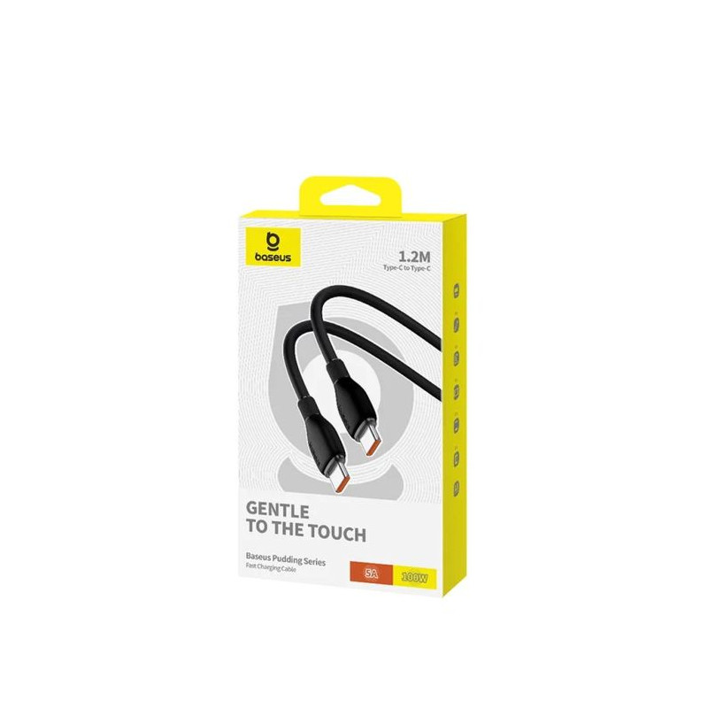 Baseus Cable Type-C - Type-C Pudding Series 480mb/s Case PC