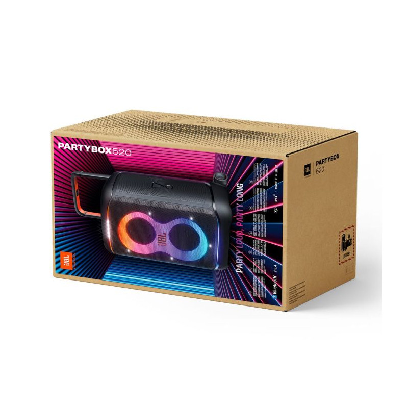 JBL Partybox 520 Bluetooth Speaker Black EU
