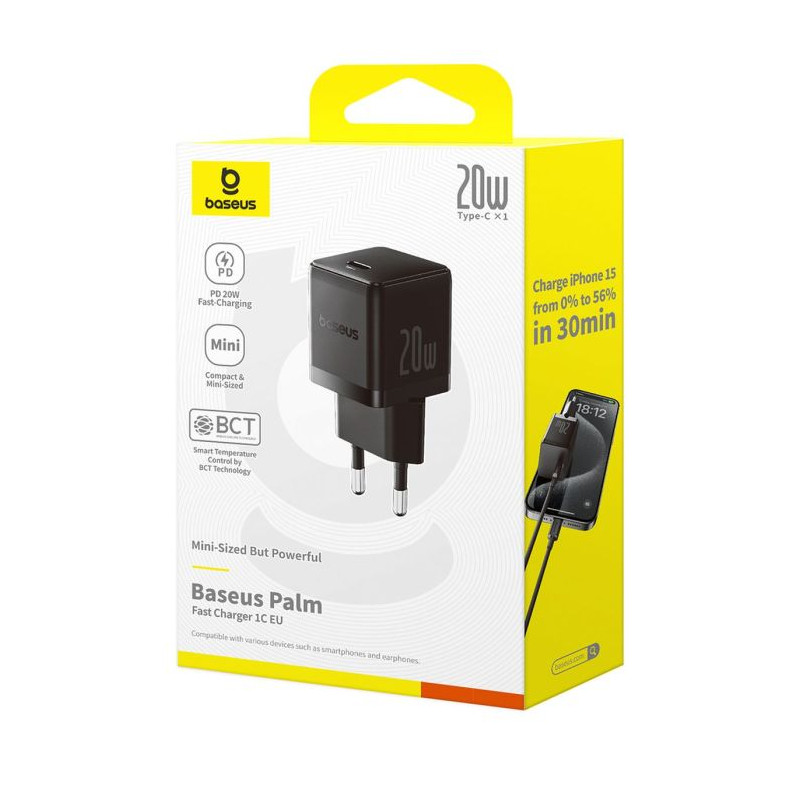 Baseus Travel Charger Palm Series Type-C Case PC