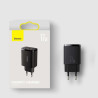 Baseus Travel Charger Compact wall Charger U+U+U Case PC