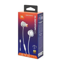 JBL Quantum 50 C Wired In-Ear Gaming Headphones White Auricolari Bluetooth