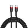 Baseus Type-C - Type-C cable Cafule PD 2 Case PC